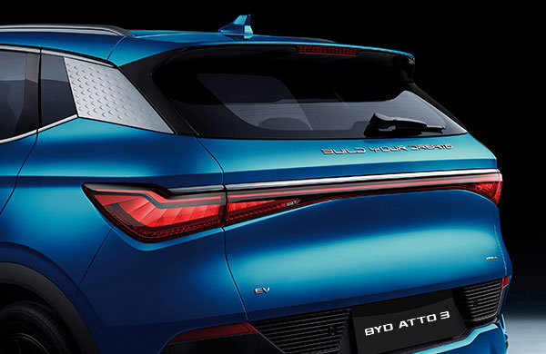 BYD atto 3 One-Pie Through LED Tail light Strip