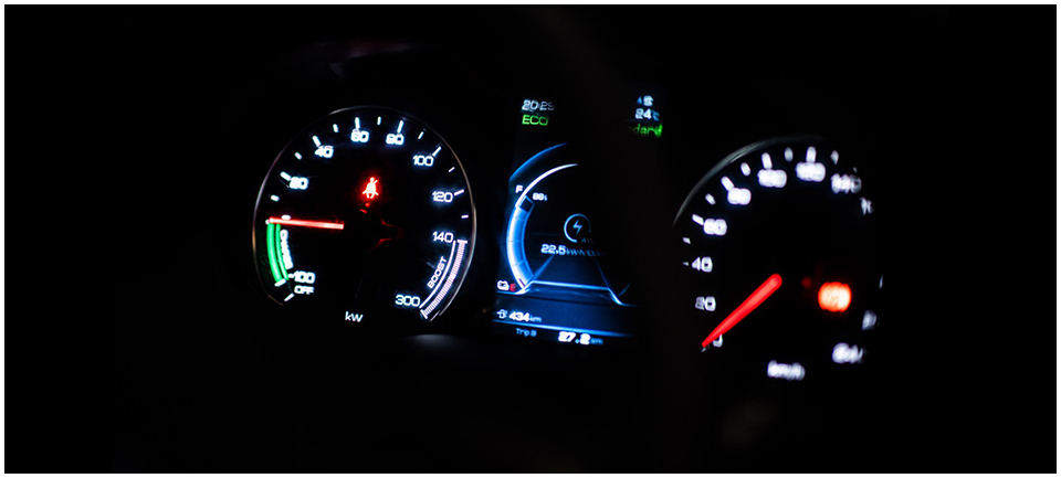 All-New E6 instrument cluster