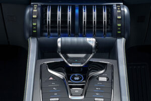 Push-Type Electronic Gear Lever