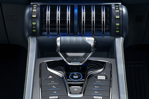 Push-Type Electronic Gear Lever