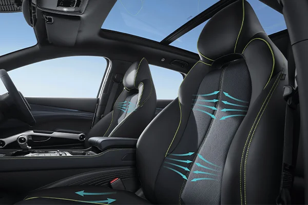 Ventilated Seats (Driver + Front Passenger)